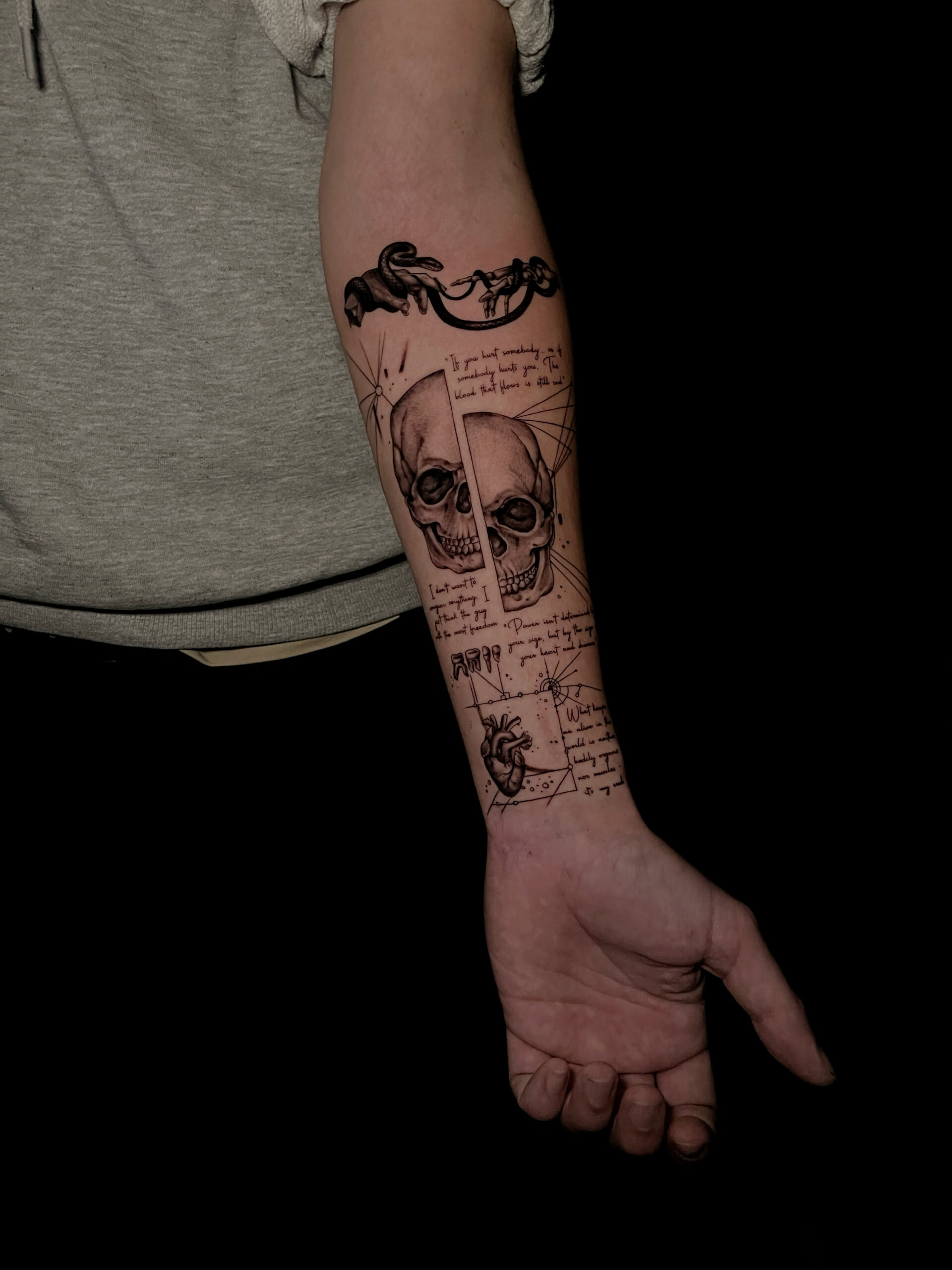 Tattoo detail